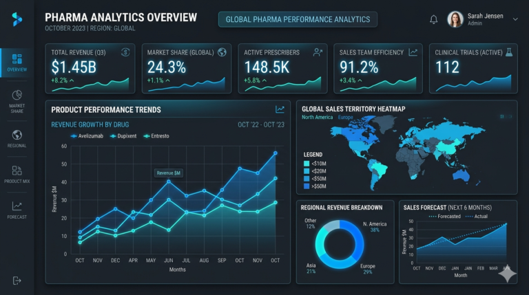 pharma dashboard