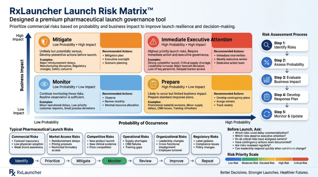 RxLauncher Launch Risk Matrix™