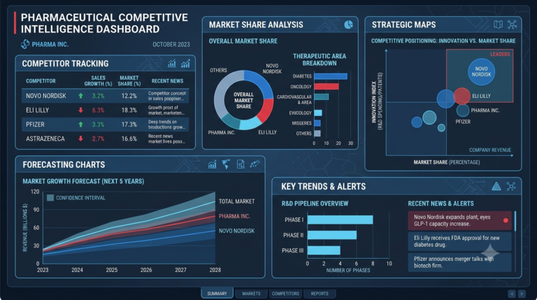 pharma competitive intelligence
