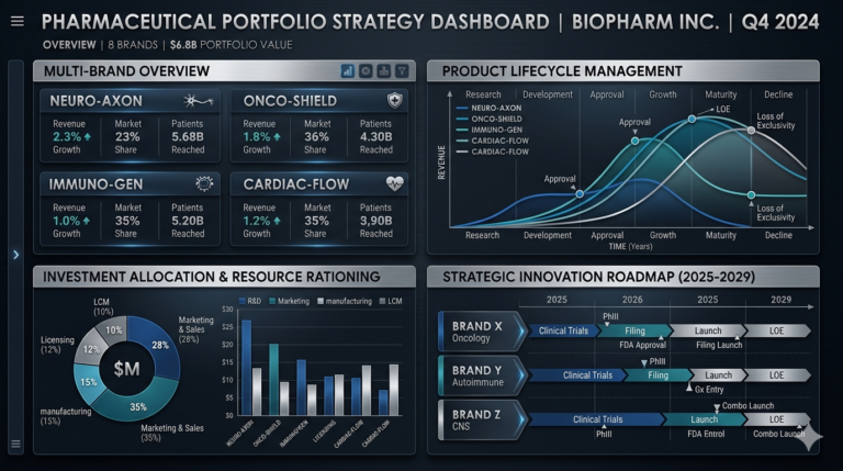pharma portfolio management