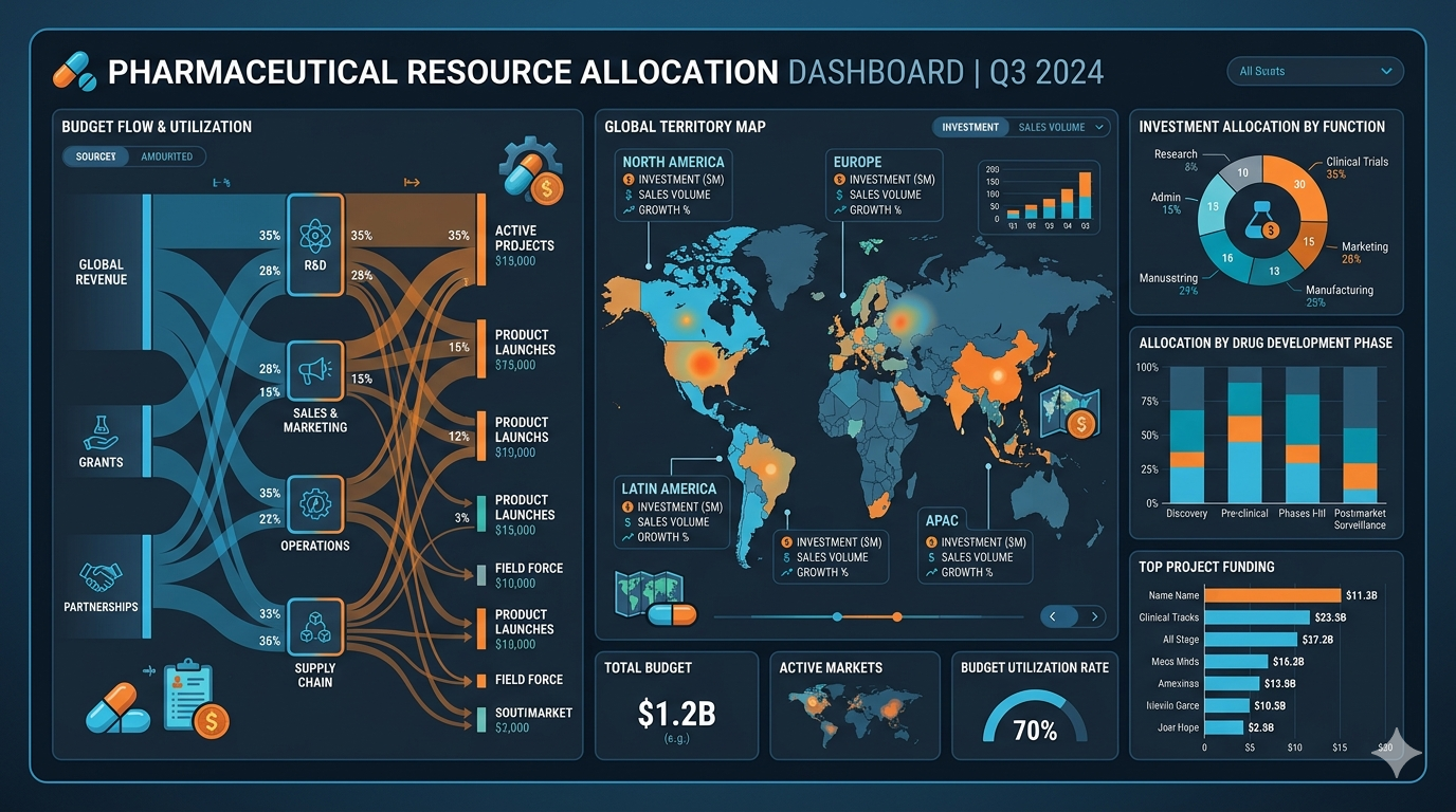 pharma resource allocation